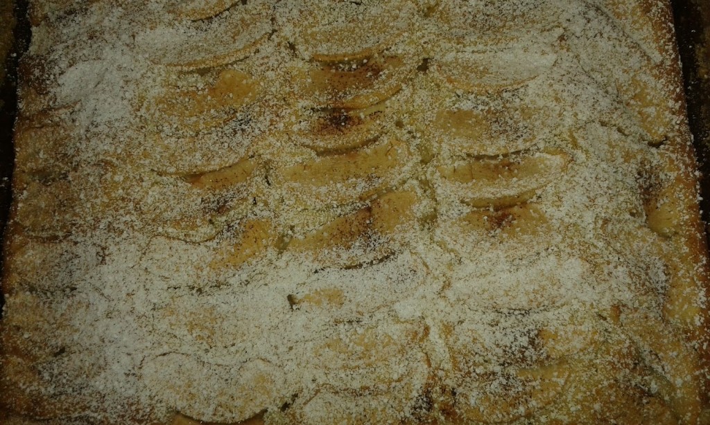 Ciasto piaskowe z jabłkami